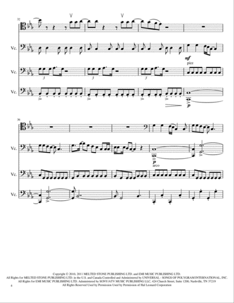 Rolling In The Deep Small Ensemble scores gallery preview page 4