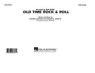 Book cover for Old Time Rock & Roll - Full Score