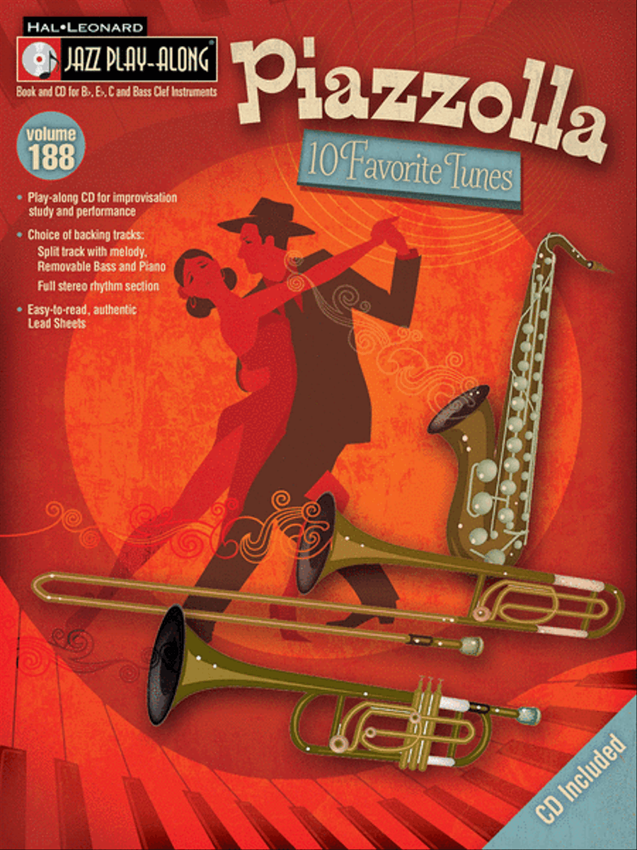 Piazzolla – Ten Favorite Tunes C Instrument scores gallery preview page 1