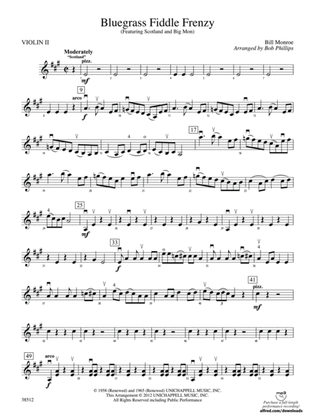 Bluegrass Fiddle Frenzy: 2nd Violin