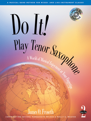 Do It! Play Tenor Sax - Book 2 with MP3s