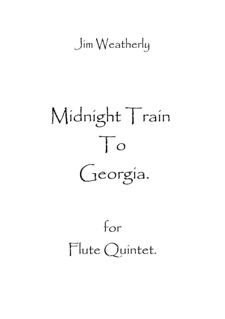 Midnight Train To Georgia Woodwind Quintet scores gallery preview page 1