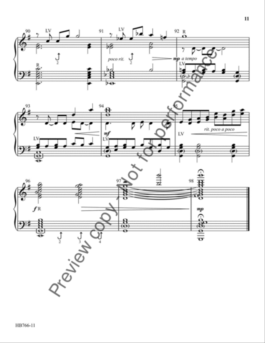 Here I Am, Lord - Eithun 6-Octaves scores gallery preview page 12