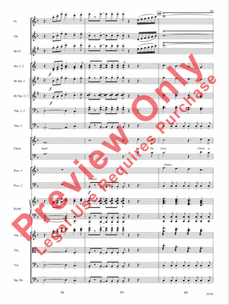 See, What a Morning Choir scores gallery preview page 20