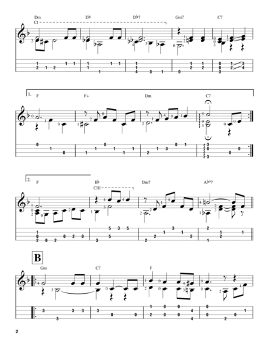 What A Wonderful World Ukulele scores gallery preview page 2