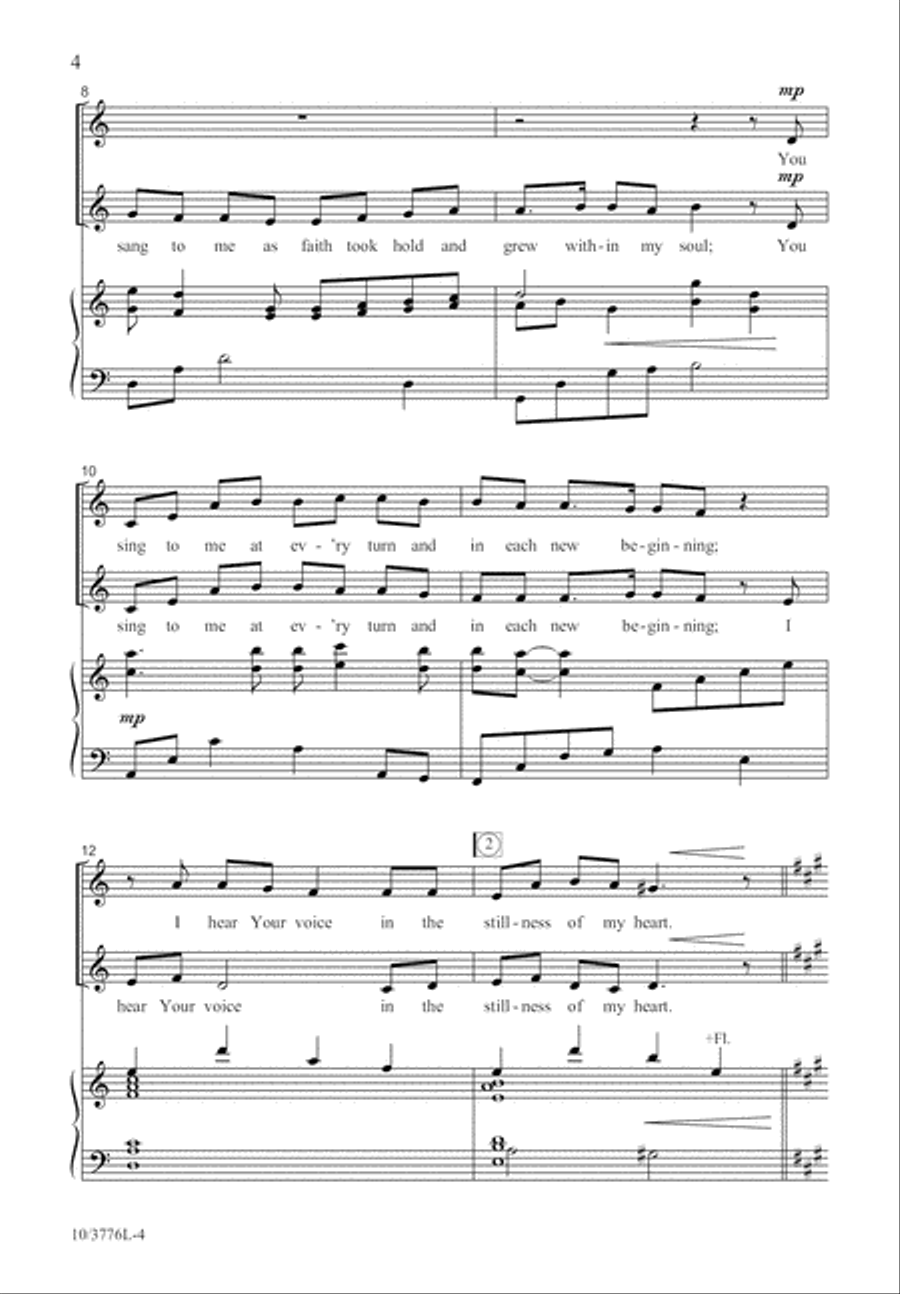Make My Life a Song 2-Part scores gallery preview page 5