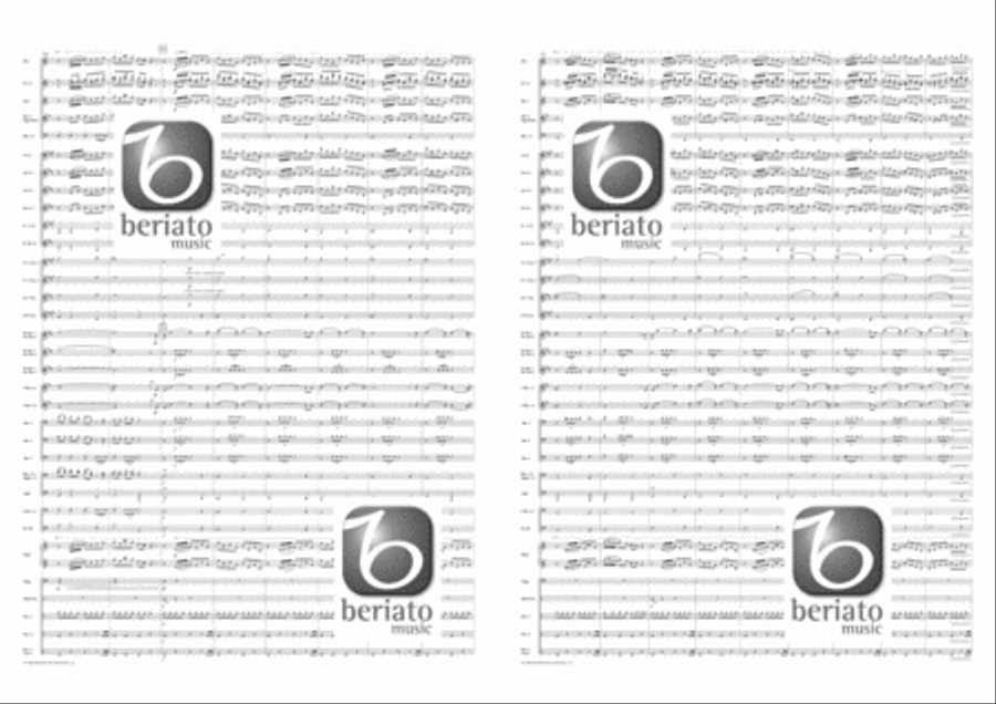 In the Shadow of Napoleon Concert Band scores gallery preview page 14