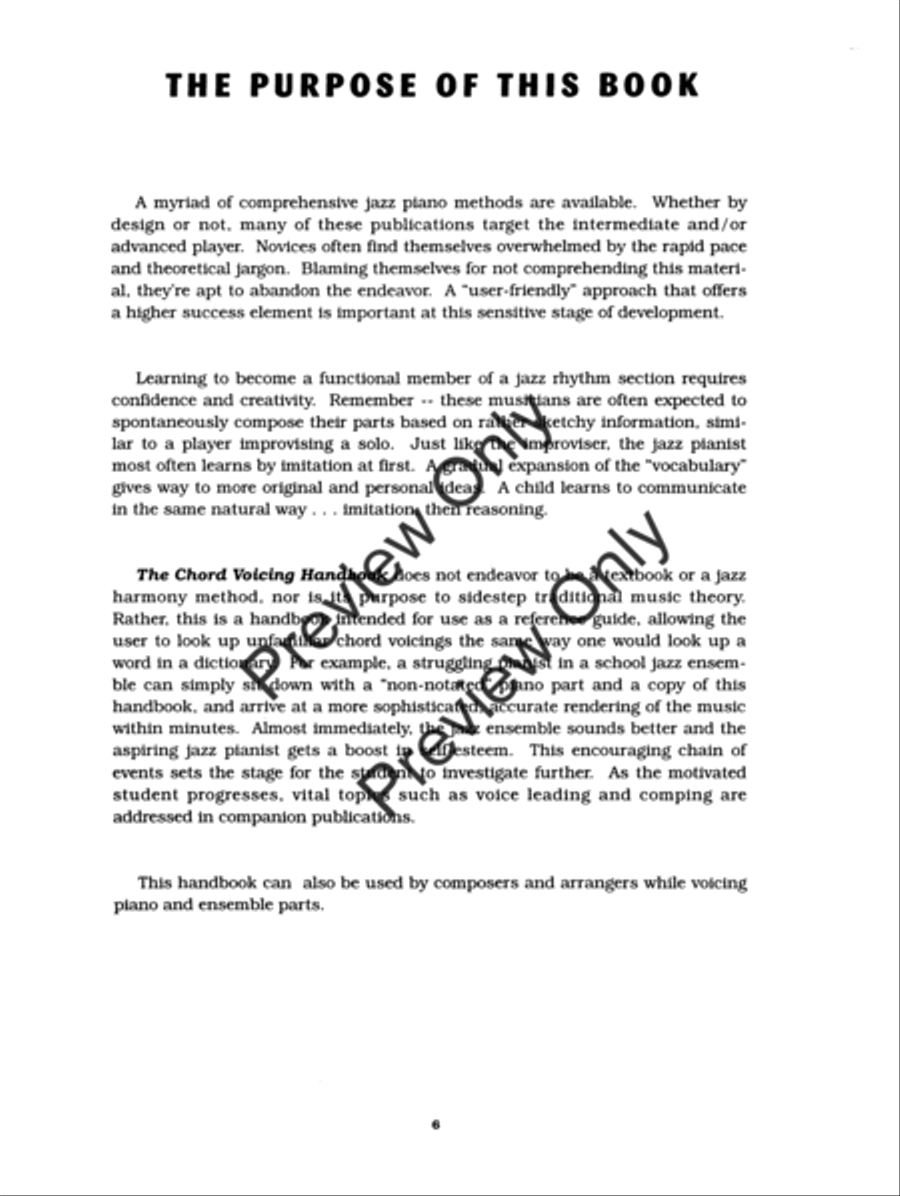 Chord Voicing Handbook, The Piano Method scores gallery preview page 9