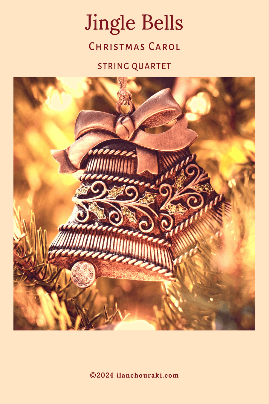 Jingle Bells String Quartet scores gallery preview page 1