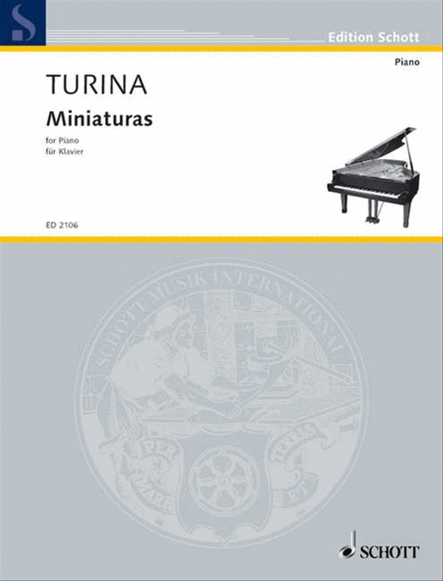 Miniatures Piano Solo scores gallery preview page 1