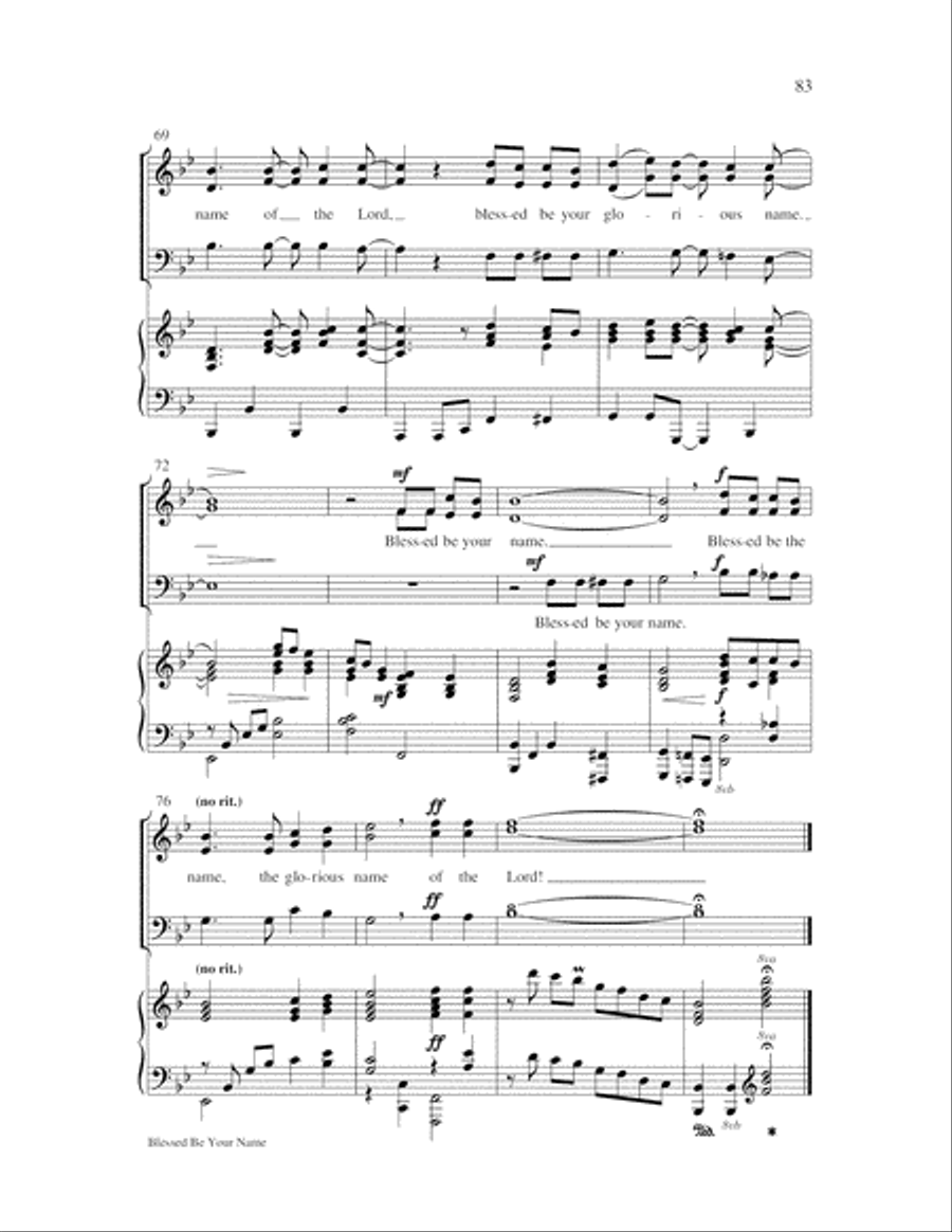 Easy Settings 2 3-Part scores gallery preview page 85