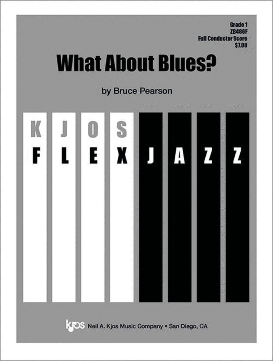 What About Blues? - Score Concert Band scores gallery preview page 1