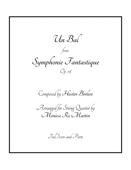Un Bal from Symphonie Fantastique image number null