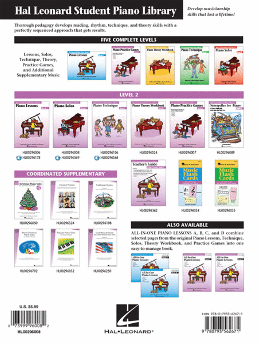 Piano Solos Book 2 Piano Solos Book 2 Piano Method scores gallery preview page 7