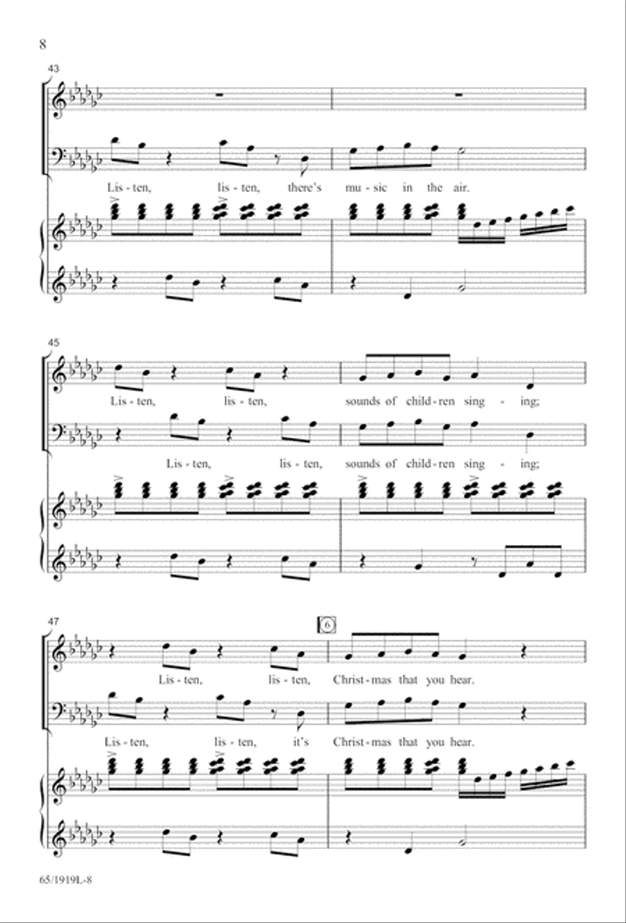The Perfect Christmas The Perfect Christmas 4-Part scores gallery preview page 10
