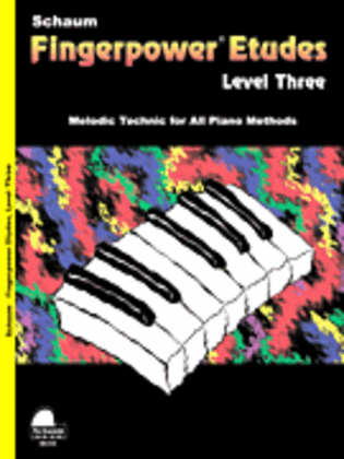 Book cover for Fingerpower – Etudes Level 3