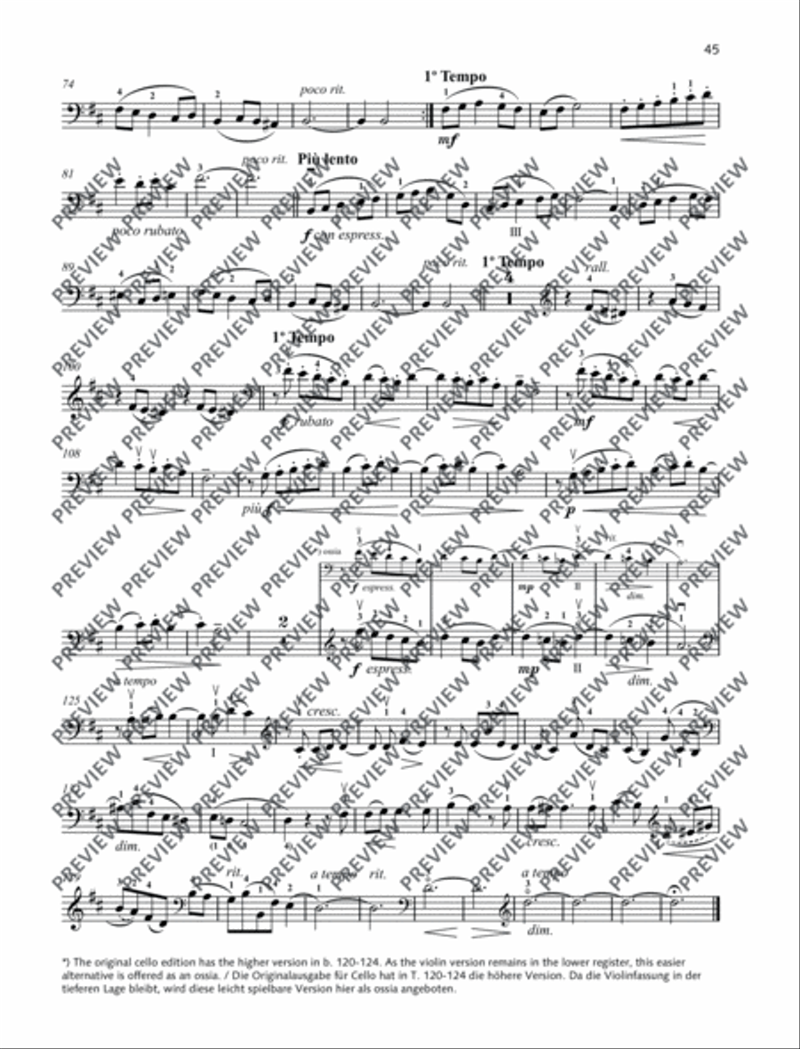 Sérénade Piano Accompaniment scores gallery preview page 9