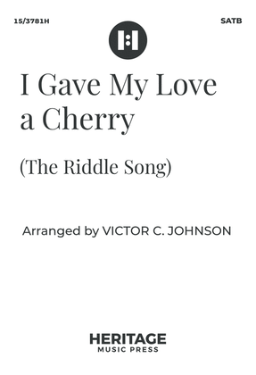 Book cover for I Gave My Love a Cherry