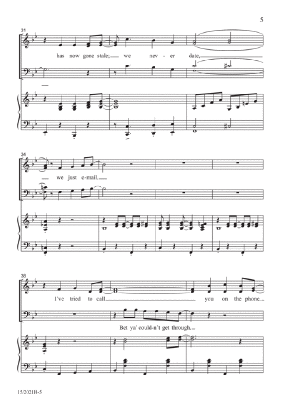 TTFN 4-Part scores gallery preview page 5