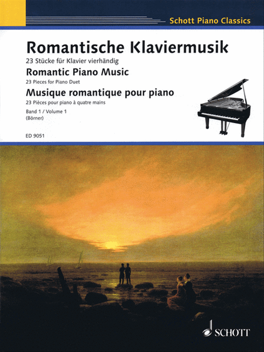 Romantic Piano Music – Volume 1 Piano Duet scores gallery preview page 1