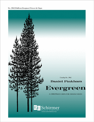 Book cover for Evergreen (Choral Score)