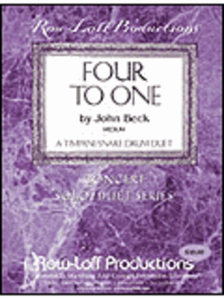 Book cover for Four To One - Multi-Percussion