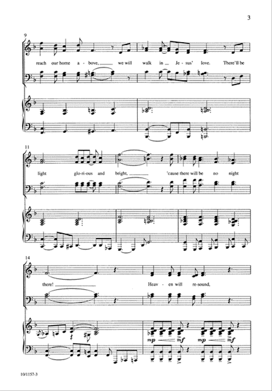 No Night There Divisi scores gallery preview page 3