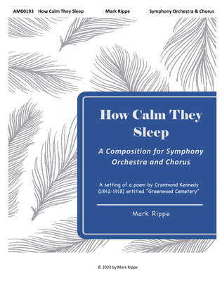 How Calm They Sleep (AM00193)