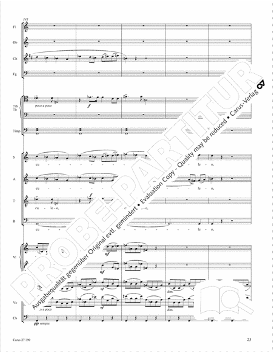 Te Deum 4-Part scores gallery preview page 30