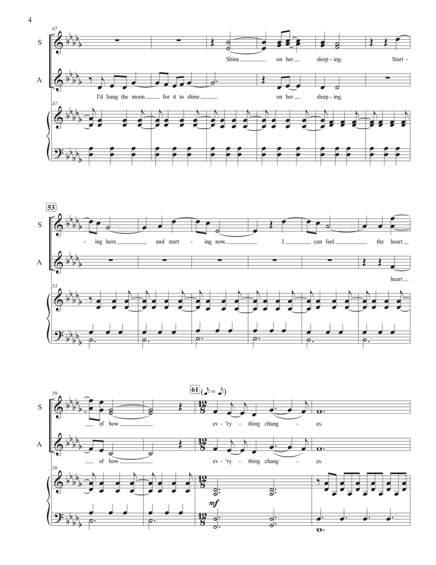 Everything Changes Everything Changes SSA scores gallery preview page 4