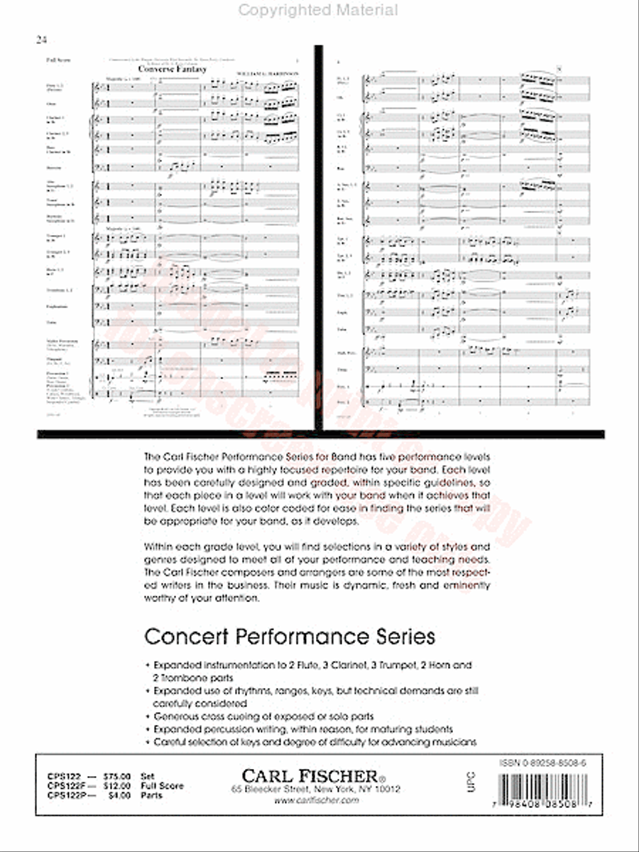 Escape the Lost City Concert Band scores gallery preview page 25
