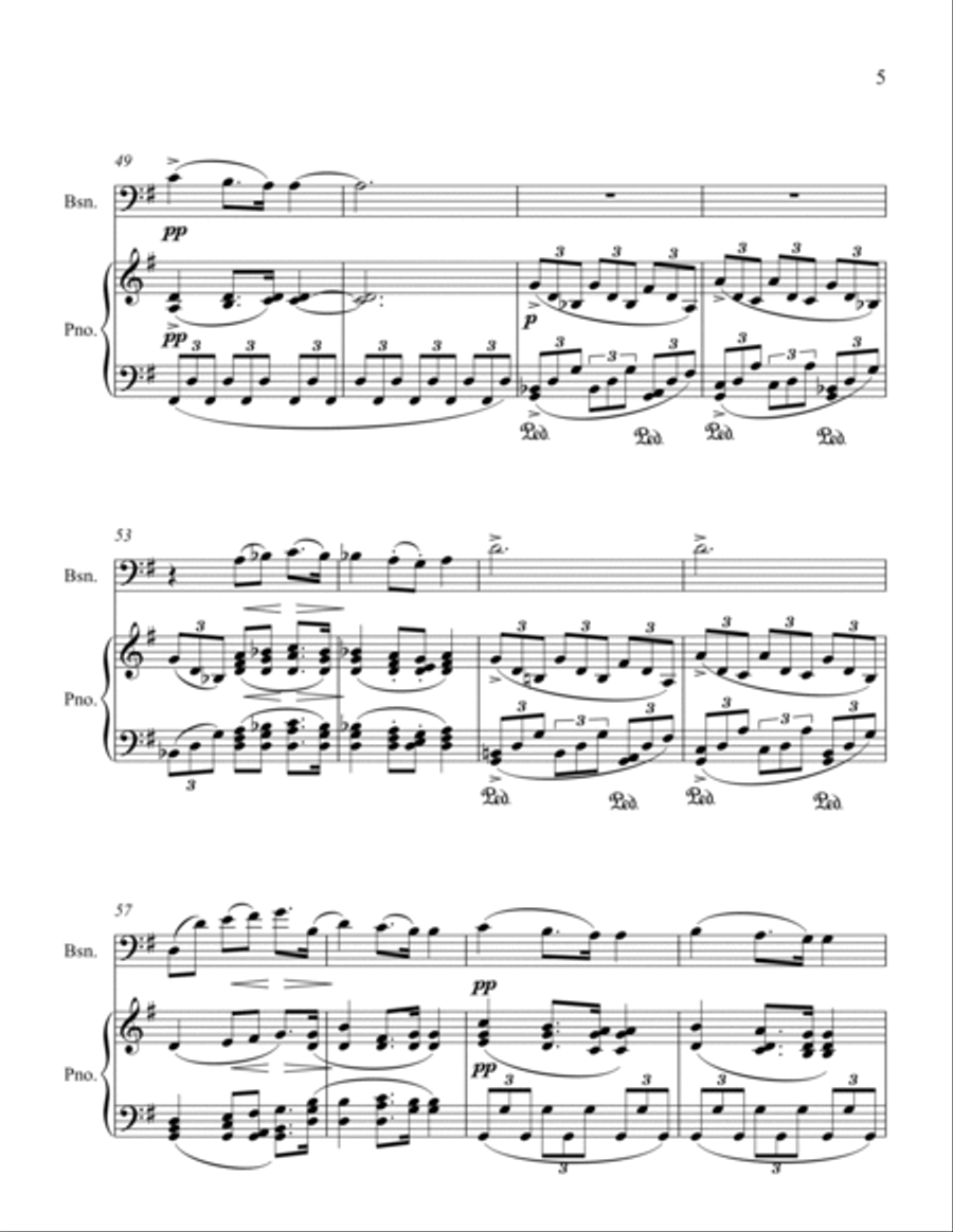 Moments Musicaux I Moments Musicaux I Woodwind Duet scores gallery preview page 5
