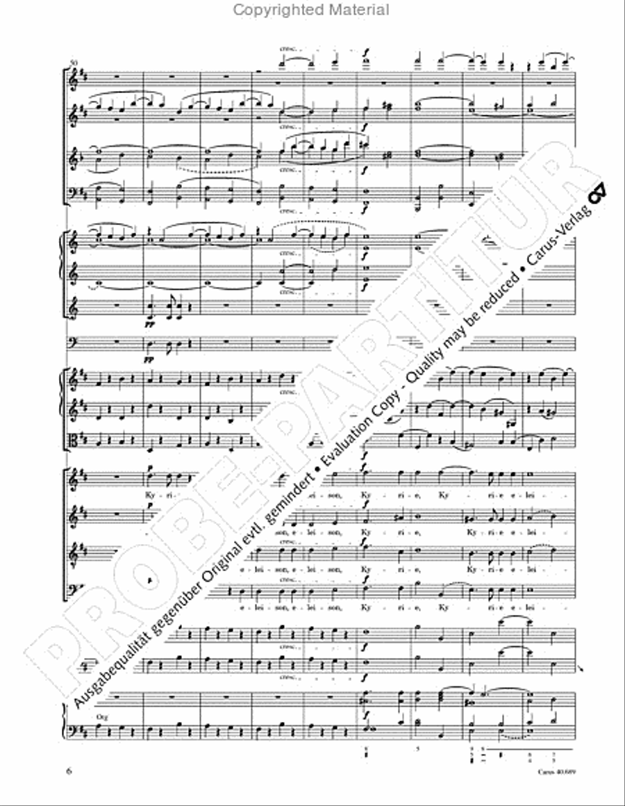 Missa solemnis Missa solemnis 4-Part scores gallery preview page 22