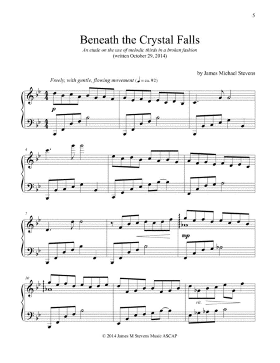 Relaxing & Romantic Piano, VOL. II Piano Solo scores gallery preview page 5