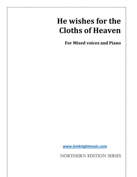 He wishes for the cloths of heaven image number null