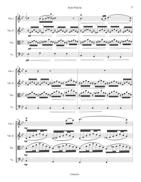 Schubert: Ave Maria - String Quartet image number null