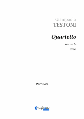 Giampaolo Testoni: QUARTETTO (ES-20-002)