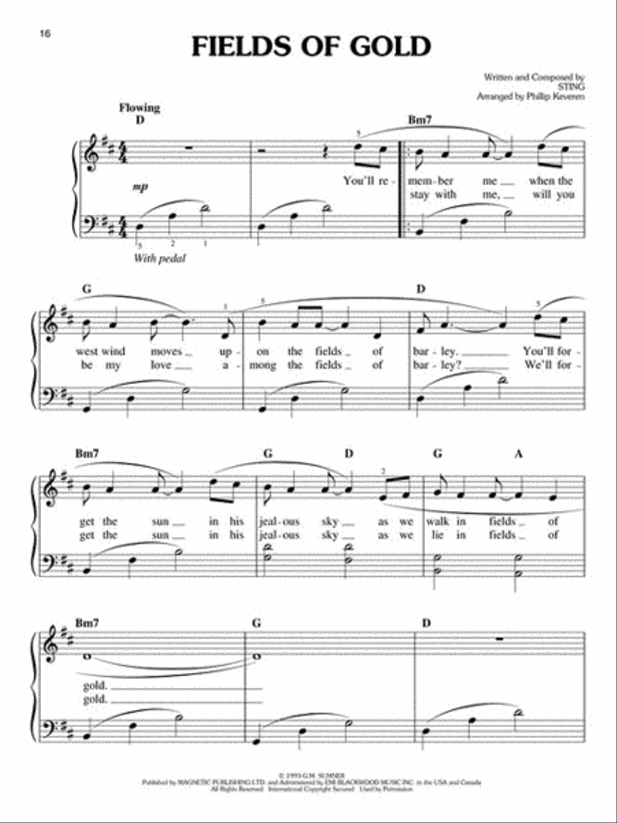 Love Songs Easy Piano scores gallery preview page 2