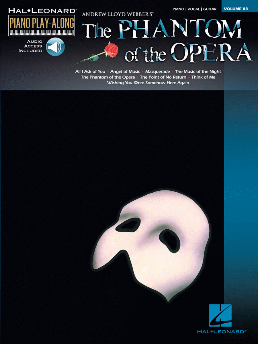 Phantom of the Opera Piano, Vocal, Guitar scores gallery preview page 1