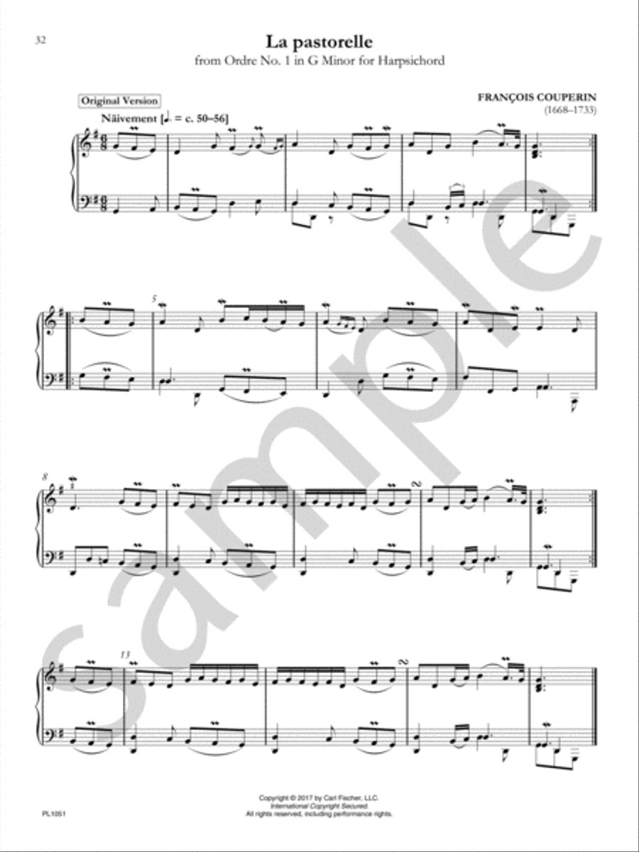 The Pastorale The Pastorale Piano Solo scores gallery preview page 8