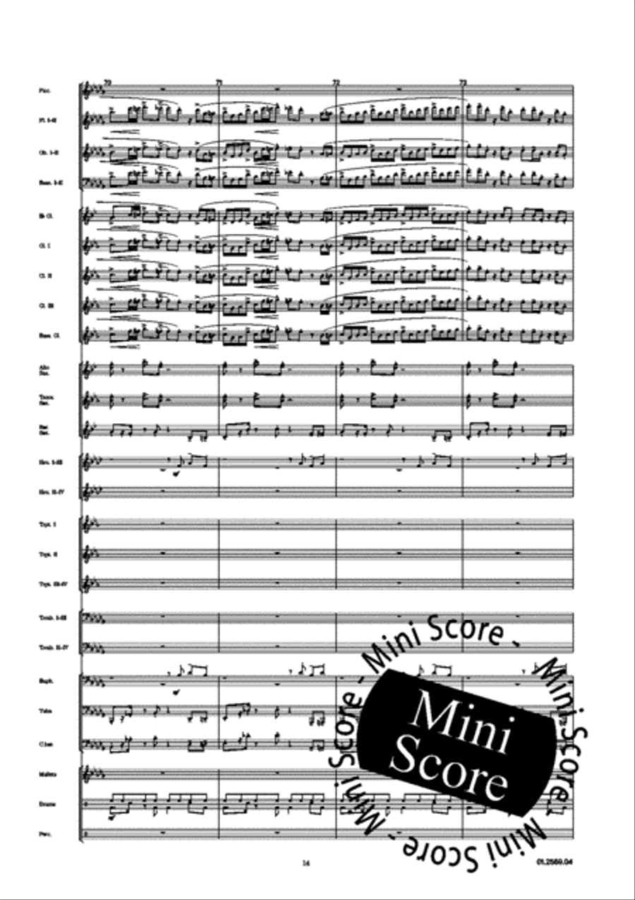 Cargo Funk Big Band scores gallery preview page 16