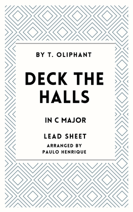 Deck the Halls - Lead Sheet - C Major