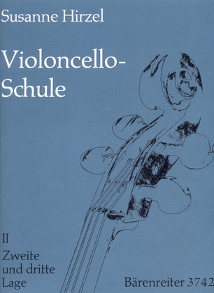 Book cover for Violoncello-Schule. Lehrgang fur Anfanger und Fortgeschrittene bis zur 7. Lage, Heft 2