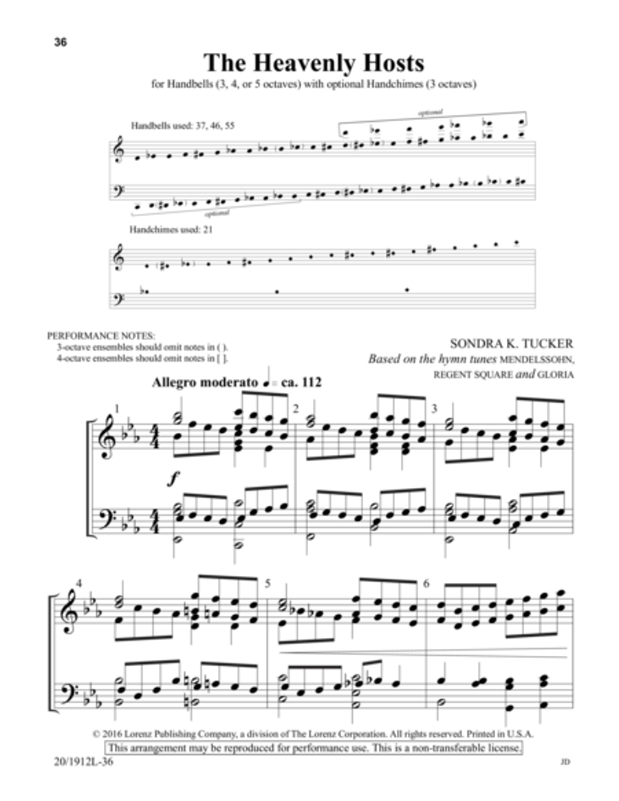 The Journey to Bethlehem 5-Octaves scores gallery preview page 17