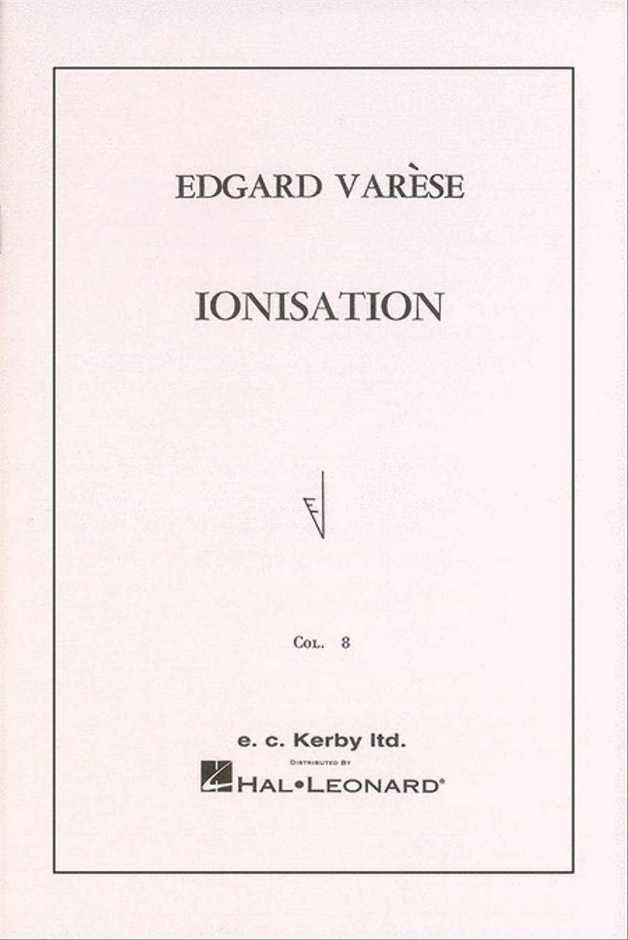 Ionisation for Percussion Ensemble of 13 Players Marching Band scores gallery preview page 1