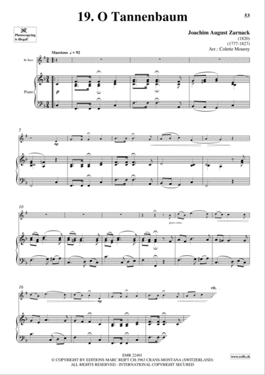 20 Greatest Christmas Hits Voice Solo scores gallery preview page 21