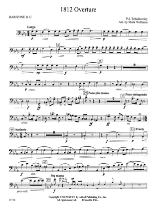 1812 Overture: Baritone B.C.