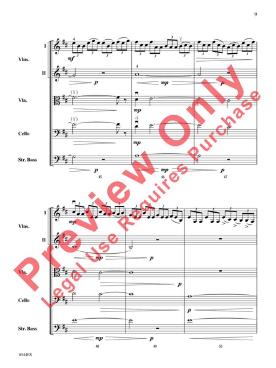 Apotheosis Apotheosis String Orchestra scores gallery preview page 10