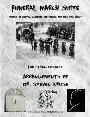 Book cover for Funeral March Suite for Multi-Level String Orchestra