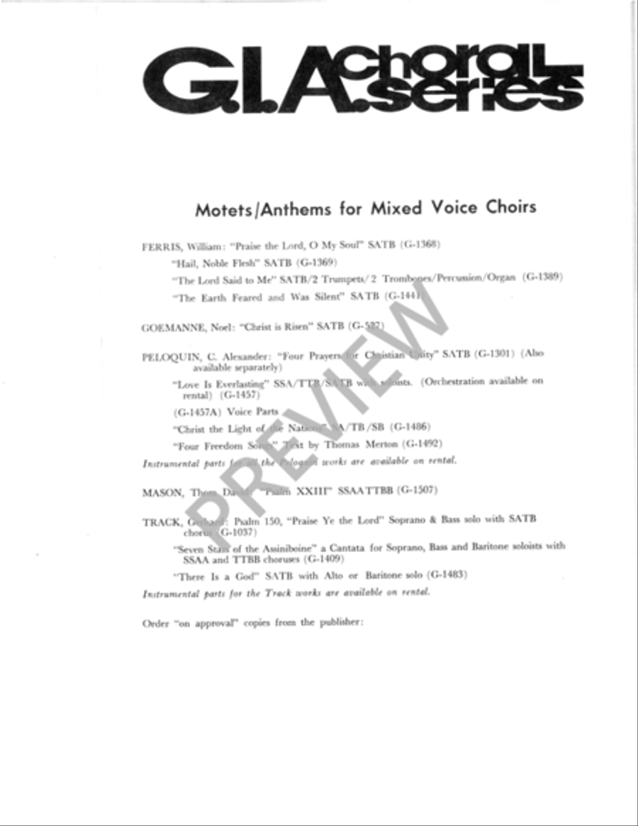 By the River of Babylon By the River of Babylon 4-Part scores gallery preview page 9